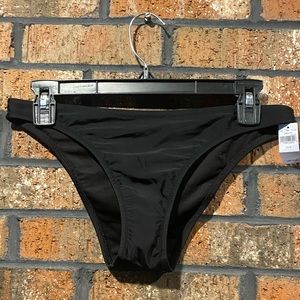 AERIE BLACK BIKINI BOTTOMS